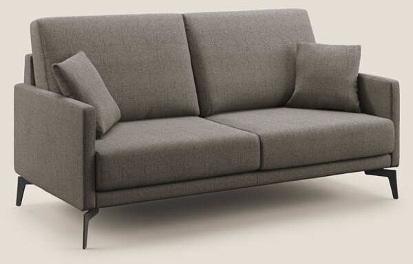 Divano 2 Posti 140x94x90 cm in Tessuto Talpa