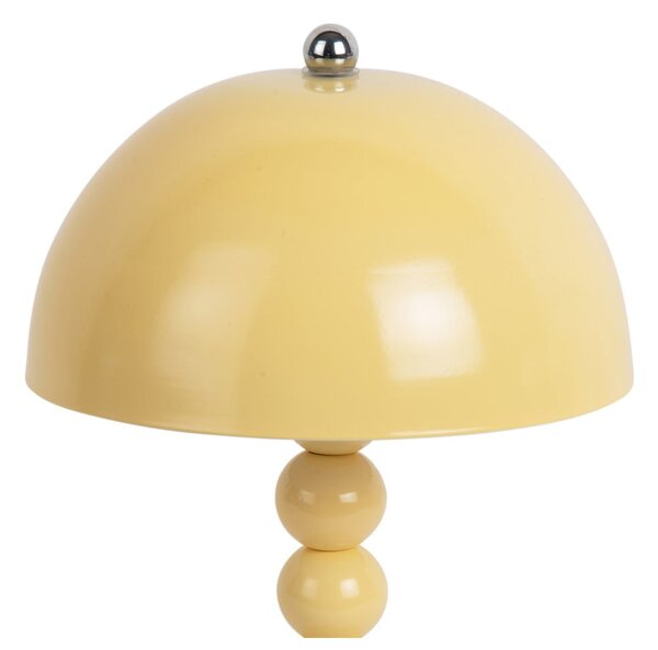 Lampada da tavolo per bambini gialla Bubbles LED – Leitmotiv