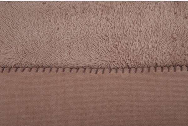 Coperta marrone in micropile 150x200 cm Tomo – Tiseco Home Studio