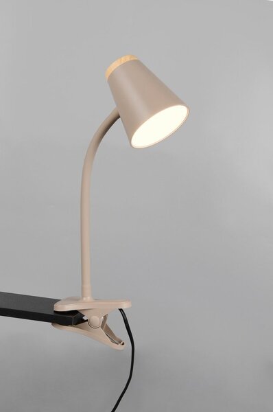 Lampada da tavolo per bambini beige Pongo – Reality