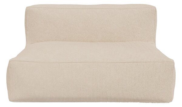 Divano 2 posti in velluto a coste Beige - NOUMARA