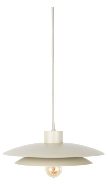 Lampadario beige in metallo ø 26,5 cm Wubbo – White Label