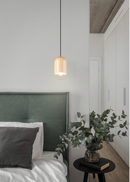 Lampadario beige ø 11 cm Nara – Reality