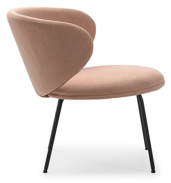 Poltrona in rosa chiaro Rush – Marckeric