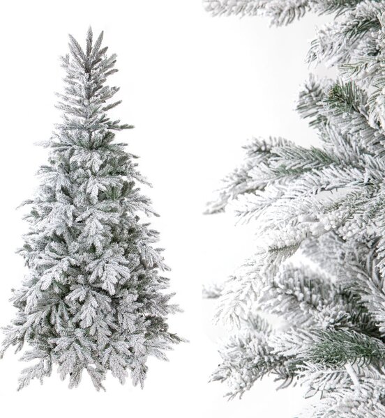 Albero di Natale Artificiale Innevato 260 cm Abete Verde