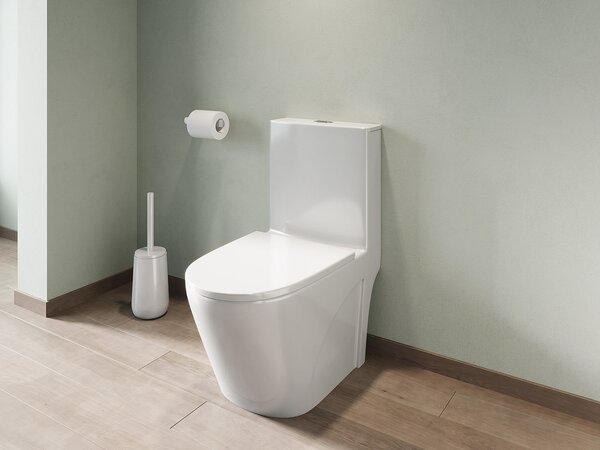 WC da appoggio Bianco in Ceramica - NAGILAM