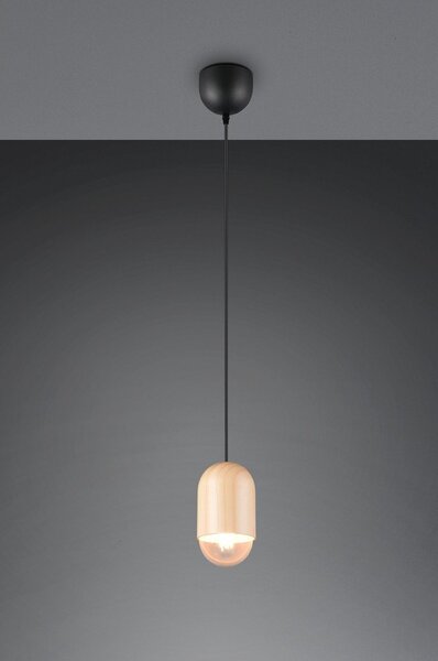Lampadario beige ø 11 cm Nara – Reality