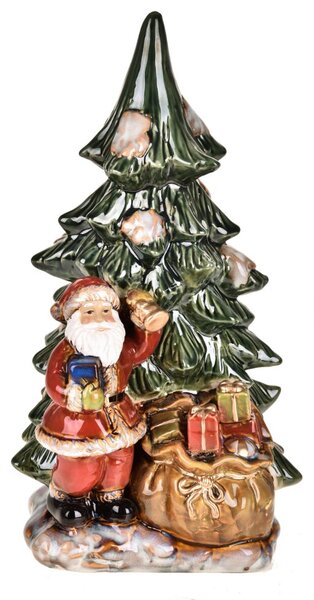 Statuina Babbo Natale 37,5 cm in Porcellana