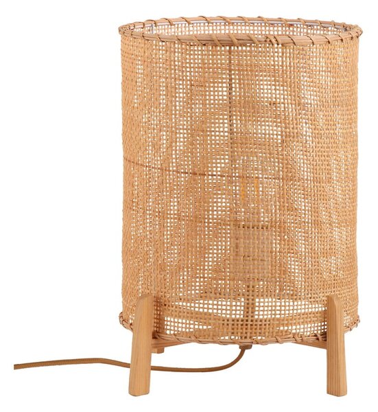 Lampada da tavolo in rattan, altezza 35 cm Wala - SULION