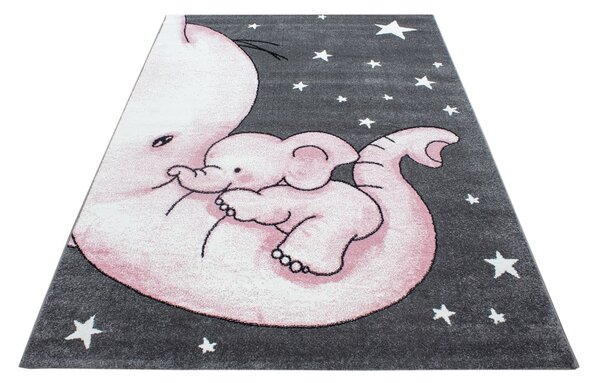 Tappeto per bambini rosa e grigio 120x170 cm Kids - Ayyildiz Carpets