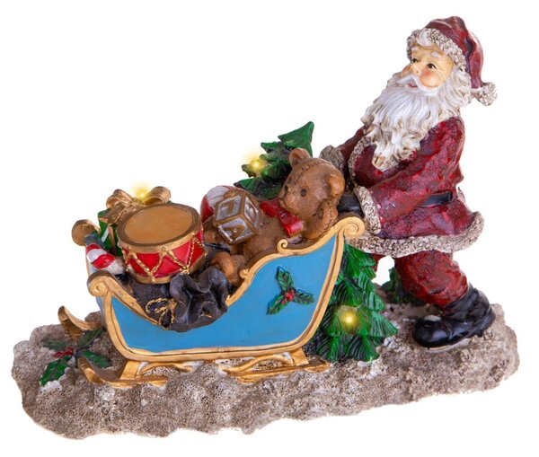 Statuina Babbo Natale 19,5 cm in Resina