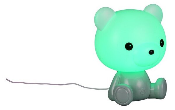 Lampada da tavolo per bambini verde Cutie – Reality