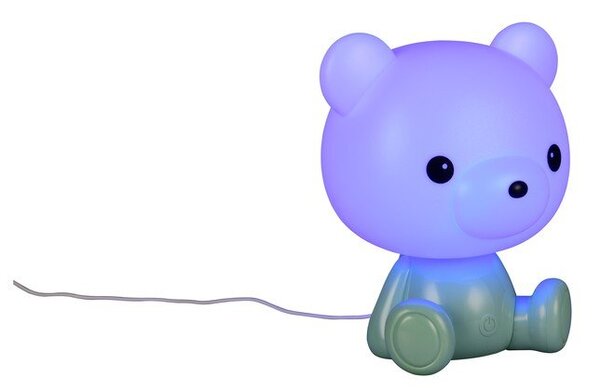 Lampada da tavolo per bambini verde Cutie – Reality