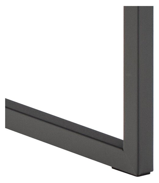 Tavolo consolle nero con effetto frassino 40x140 cm Darlington – Actona
