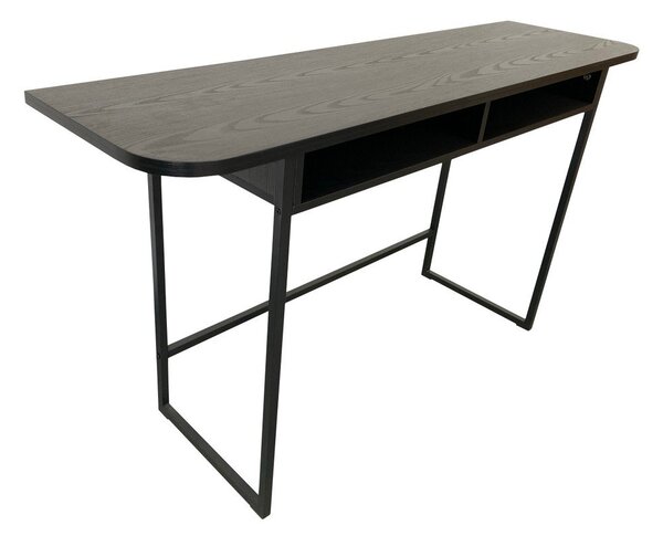 Tavolo consolle nero con effetto frassino 40x140 cm Darlington – Actona