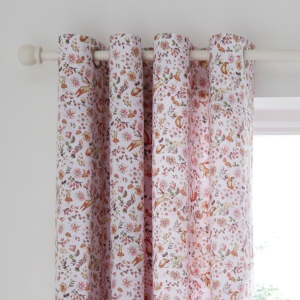 Tenda per bambini rosa 2 pz 168x183 cm Enchanted Butterfly – Catherine Lansfield