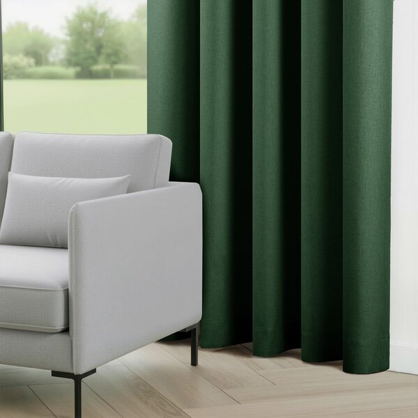 Tenda parzialmente oscurante verde scuro 200x250 cm Calisto – Filumi