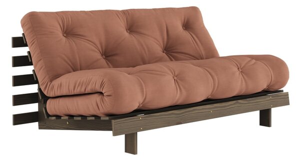 Divano letto in arancione e rame 160 cm Roots - Karup Design