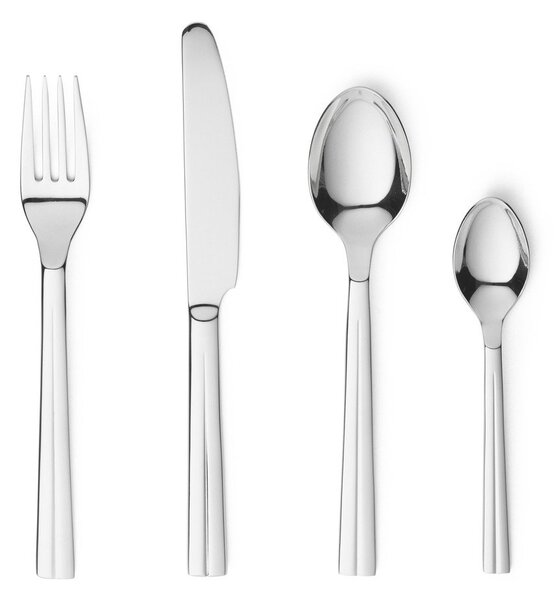 Posate argentate in acciaio inox 16 pz per 4 persone Grand Cru – Rosendahl