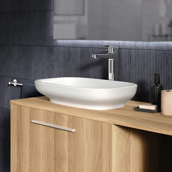 Piano sottolavabo in rovere naturale 120x51 cm i.Life B - Ideal Standard