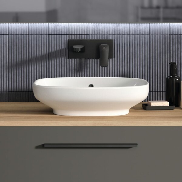 Piano sottolavabo in rovere naturale 120x51 cm i.Life B - Ideal Standard