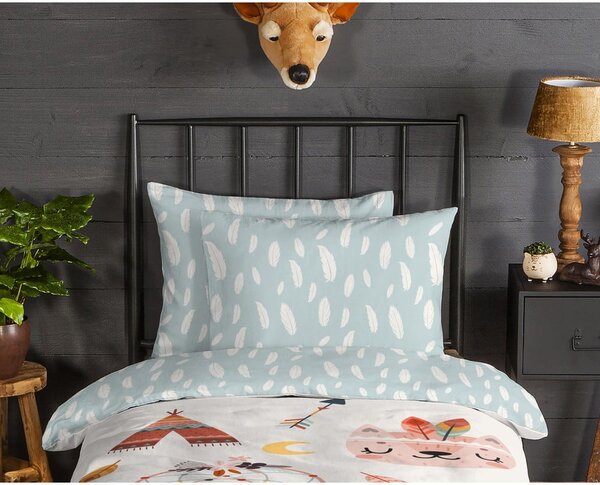 Biancheria da letto per bambini in flanella per letto singolo 140x200 cm Dreamy – Good Morning