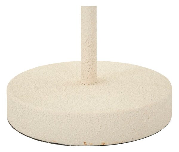 Lampada da tavolo beige con paralume in metallo (altezza totale 57 cm) Space – Mauro Ferretti
