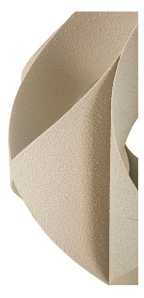 Lampada da tavolo beige con paralume in metallo (altezza totale 57 cm) Space – Mauro Ferretti