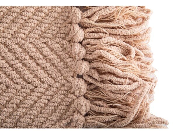 Coperta marrone in ciniglia 130x170 cm Renee – Tiseco Home Studio