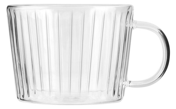 Tazzine in set per cappuccino in vetro 2 pz 250 ml Livio Duo – Vialli Design