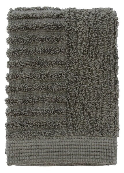 Asciugamano tipo terry color kaki in cotone 30x30 cm Classic – Zone