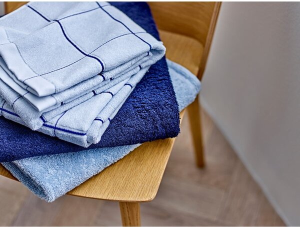 Asciugamano tipo terry blu scuro in cotone 40x60 cm Comfort – Södahl