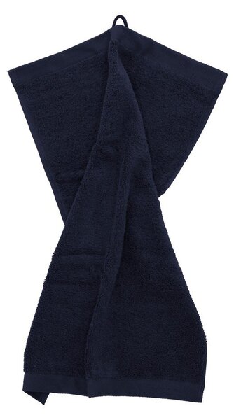 Asciugamano tipo terry blu scuro in cotone 40x60 cm Comfort – Södahl
