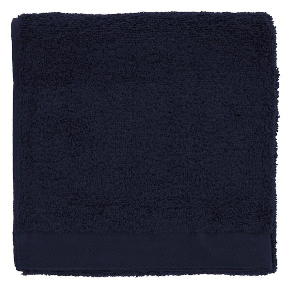 Asciugamano tipo terry blu scuro in cotone 40x60 cm Comfort – Södahl