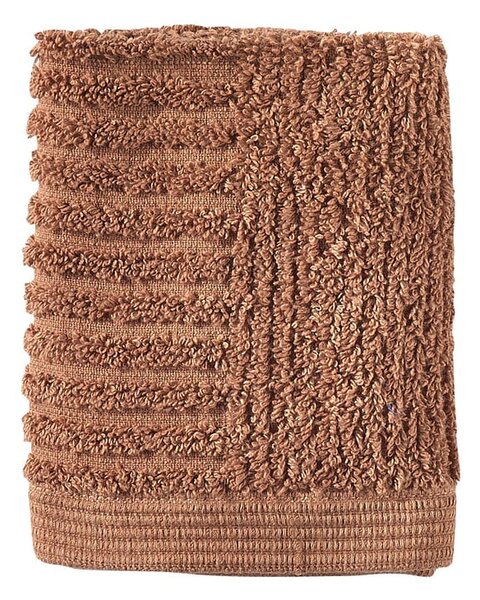 Asciugamano tipo terry color terracotta in cotone 30x30 cm Classic – Zone