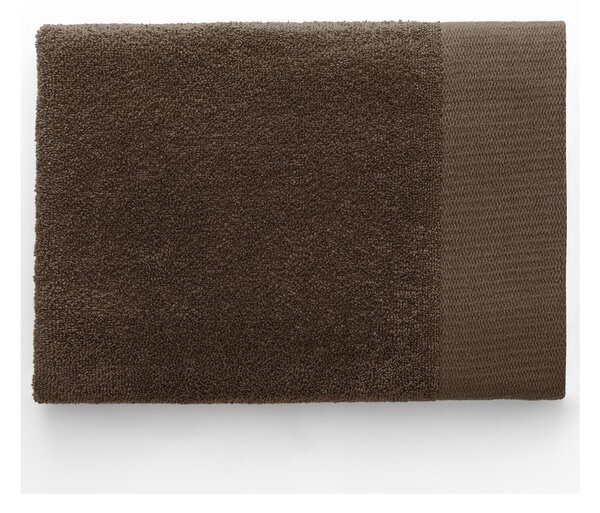 Asciugamano tipo terry marrone in cotone 30x50 cm Amari – Restilo
