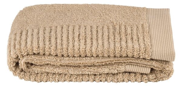 Asciugamano tipo terry beige in cotone 50x100 cm Classic – Zone