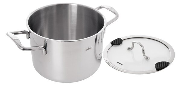 Pentola in acciaio inox con coperchio incluso 4,6 l Venice – Orion