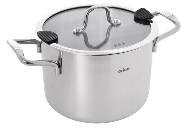 Pentola in acciaio inox con coperchio incluso 4,6 l Venice – Orion