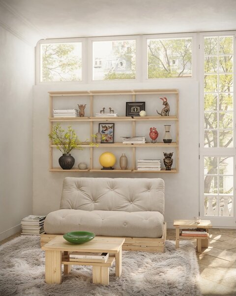 Tavolino in pino massiccio 34x45 cm Japan – Karup Design