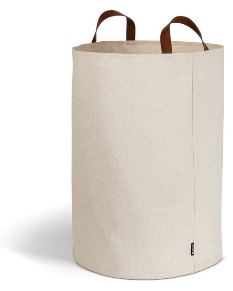 Cesta per il bucato beige in tessuto 69 l Soft Storage – Bigso