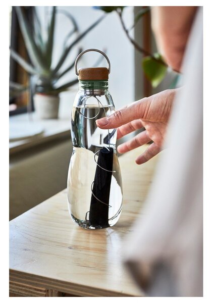 Bottiglia in vetro 600 ml Eau Good – Black + Blum