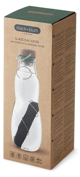 Bottiglia in vetro 600 ml Eau Good – Black + Blum