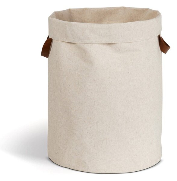 Cesta per il bucato beige in tessuto 69 l Soft Storage – Bigso