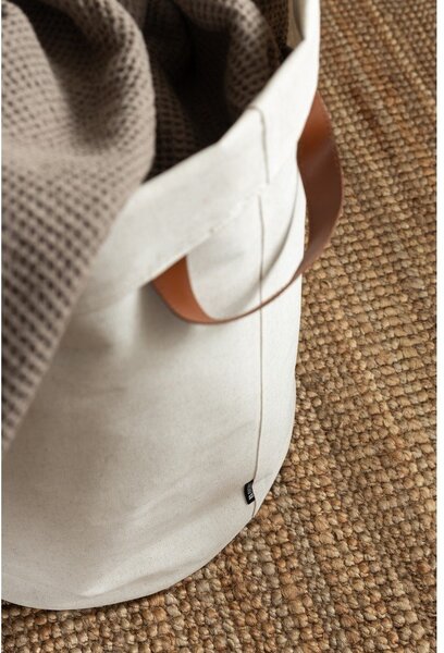 Cesta per il bucato beige in tessuto 69 l Soft Storage – Bigso