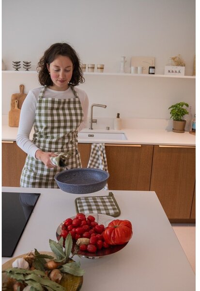 Grembiule in cotone Gingham – Tiseco Home Studio
