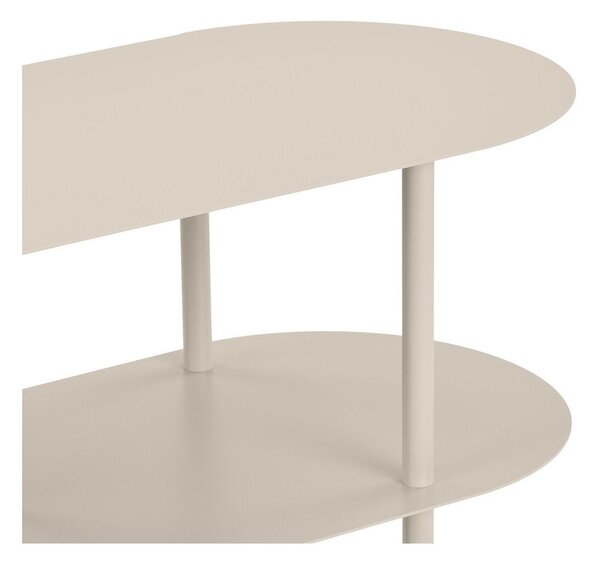 Scaffale beige in metallo 118x97x31 cm Rieti – House Nordic