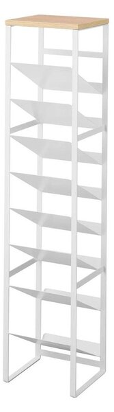 Portabottiglie bianco in metallo numero di bottiglie 16 20x88,5x19 cm Tower – YAMAZAKI