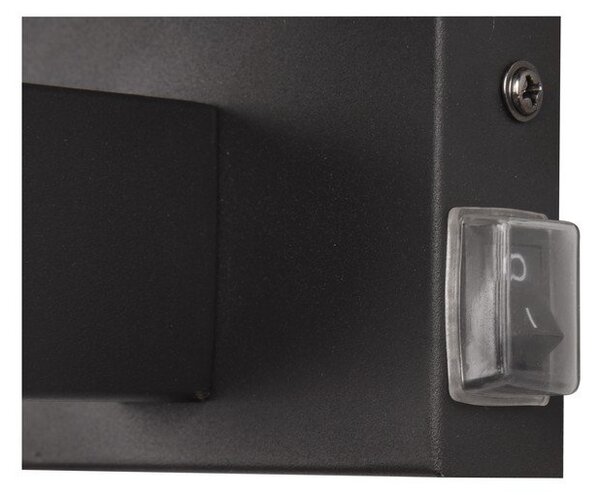 Lampada da parete nera opaca ø 14 cm Kula – Trio