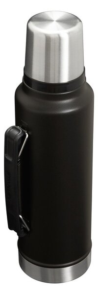 Borraccia termica nera in acciaio inox 1,4 l Legendary Classic Bottle Black 2.0 – Stanley